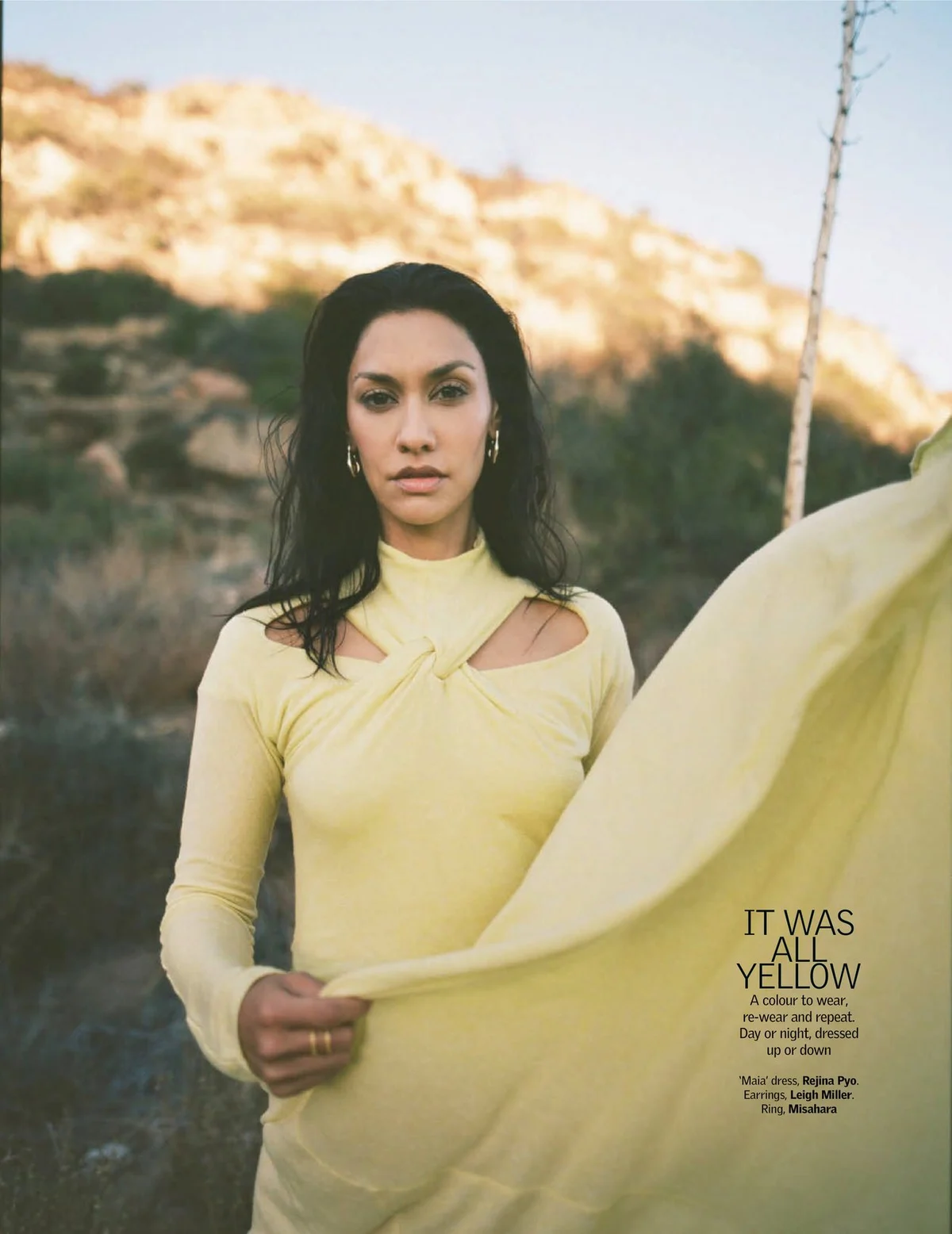 Janina Gavankar for Vogue India